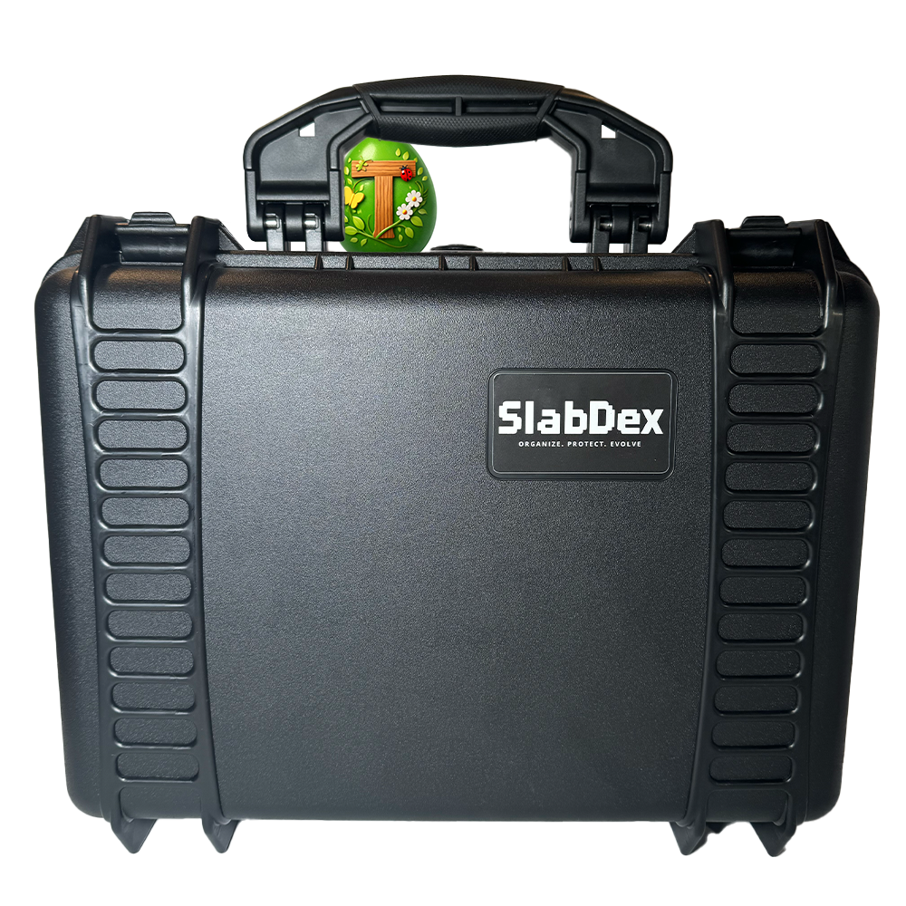 Slab Koffer für PSA, CGC & Beckett – SlabDex S100 Graded Card Case | Made in Germany