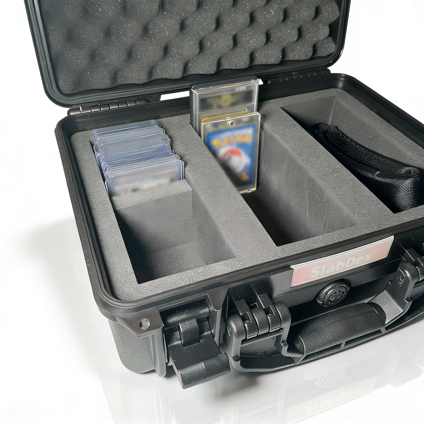 Slab Koffer für PSA, CGC & Beckett – SlabDex S100 Graded Card Case | Made in Germany